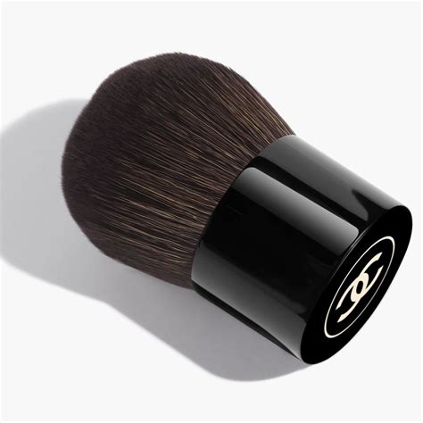 chanel makeup brushes macy'|Chanel oversize kabuki brush.